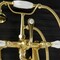 Kingston Brass AE53T7 7-Inch Adjustable Wall Mount Tub Faucet with Hand Shower, Brushed Brass AE53T7 - alternate 6